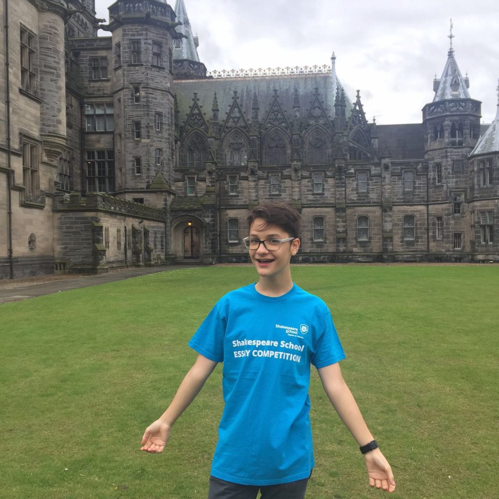Castigatorul Shakespeare School Essay Competition 2016, Eugen Piron, in tabara de la Fettes College Edinburgh 1 IMG-20160811-WA0004