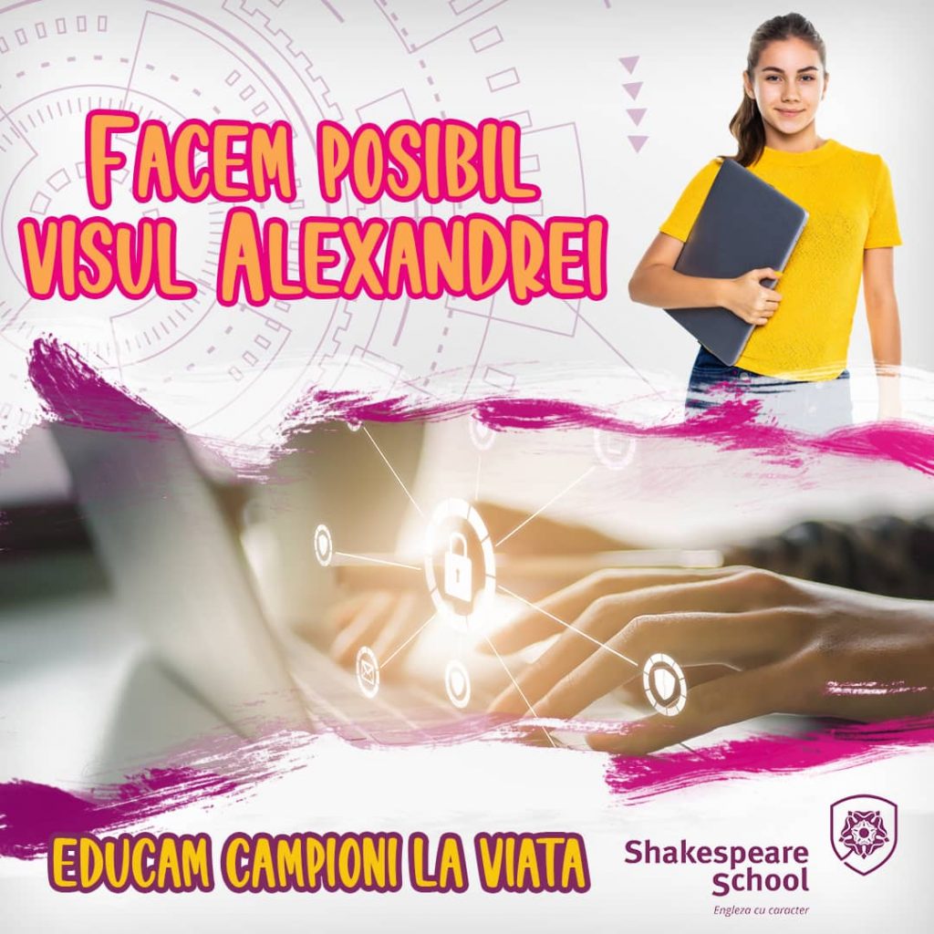 Shakespeare School face posibil visul Alexandrei 2 Povesti De Succes Alexandra 2