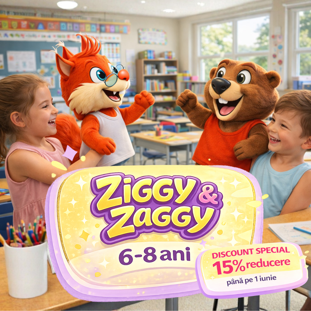 ziggy and zaggy curs engleza copii mobile