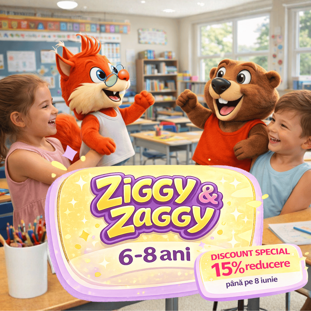 ziggy and zaggy curs engleza copii mobile