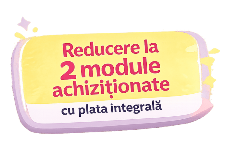 curs engleza copii reducere 2 module