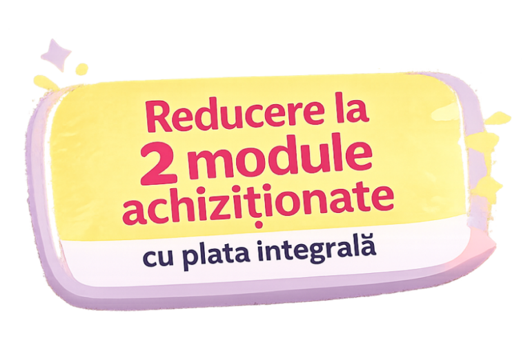 curs engleza copii reducere 2 module
