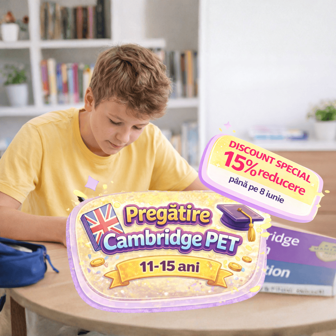 pregatire cambridge pet curs engleza copii mobile