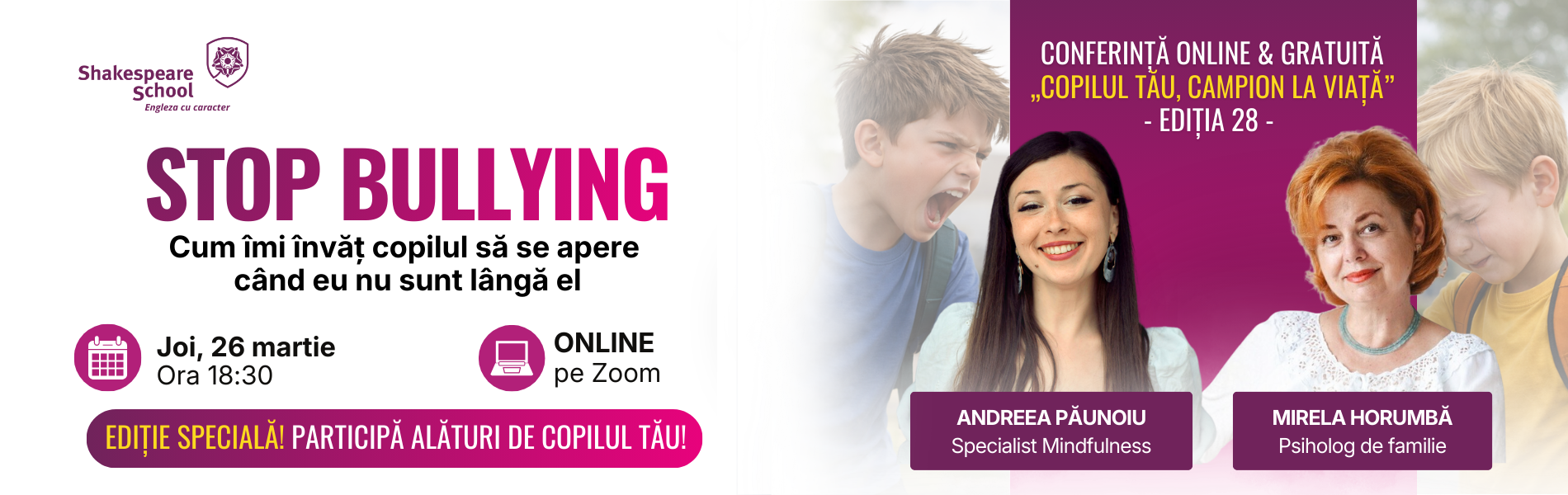 1900x600px conferinta shakespeare school stop bullying