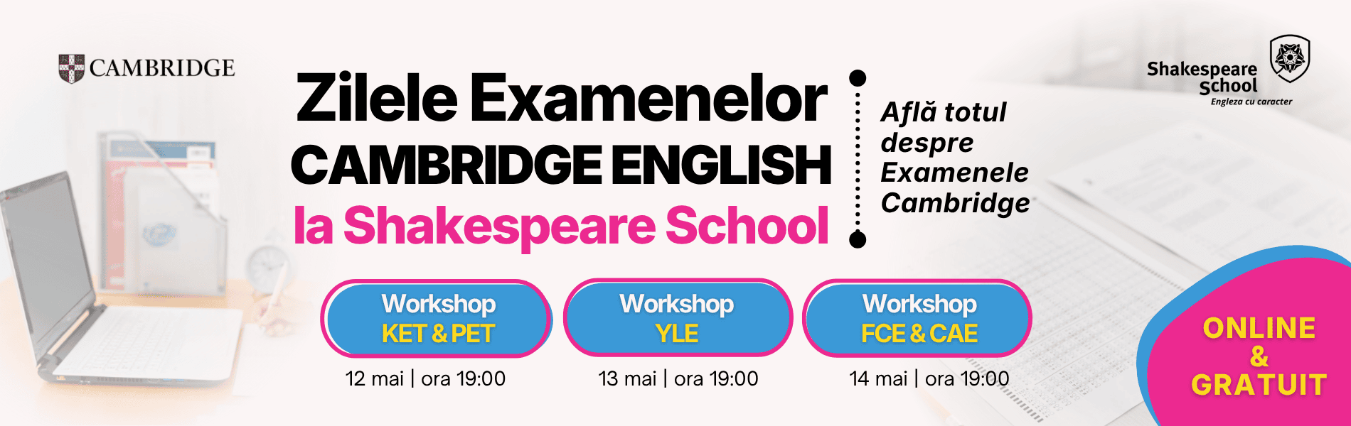 1900x600 header desktop Zilele Examenelor Cambridge 2026 1