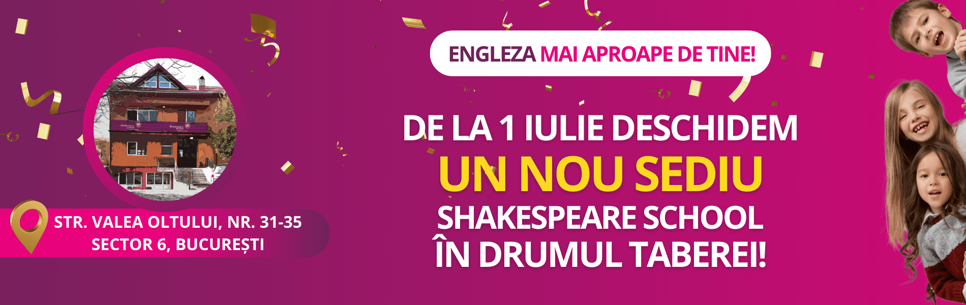 Cover Landscape Sediu Nou Drumul Taberei Shakespeare School