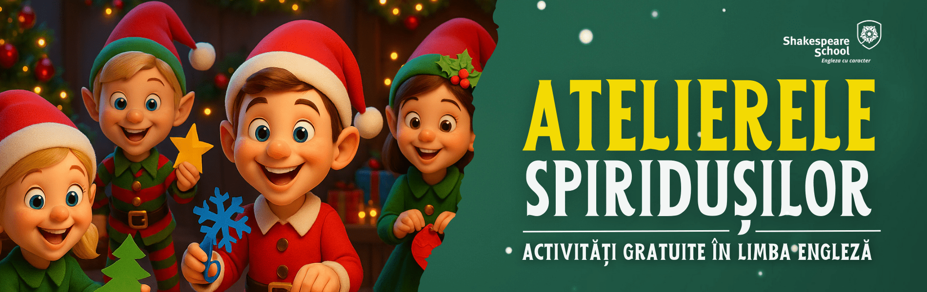 atelierele spiridusilor 2025 shakespeare school