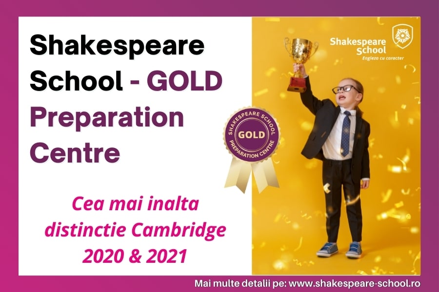 Performanta unica Shakespeare School Gold Preparation Centre