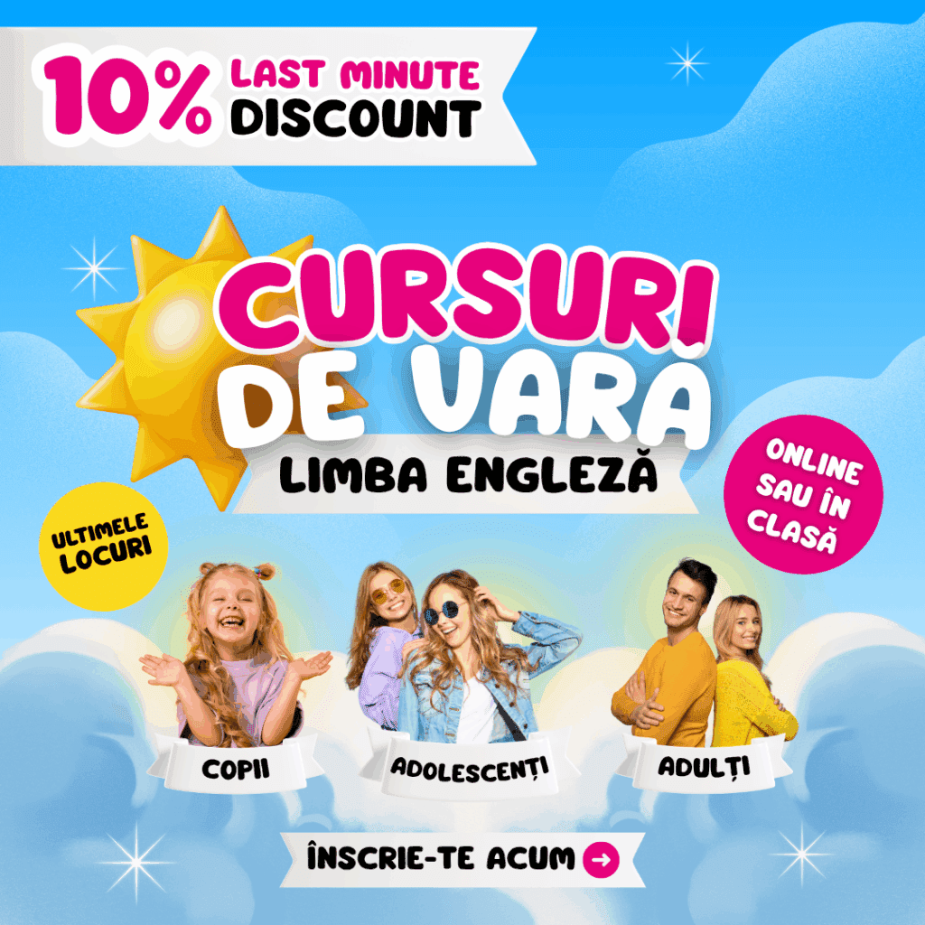 Cursuri Vara Engleza Shakespeare School 1080x1080px