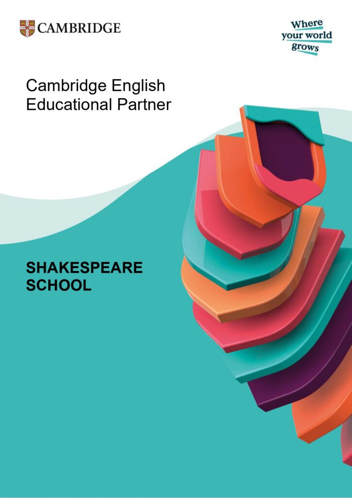 Cambridge English Educational Partner Shakespeare School page 0001
