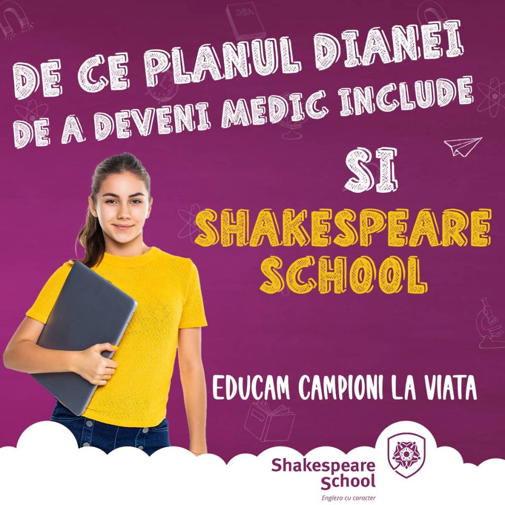 de ce planul dianei de a deveni medic include si shakespeare school