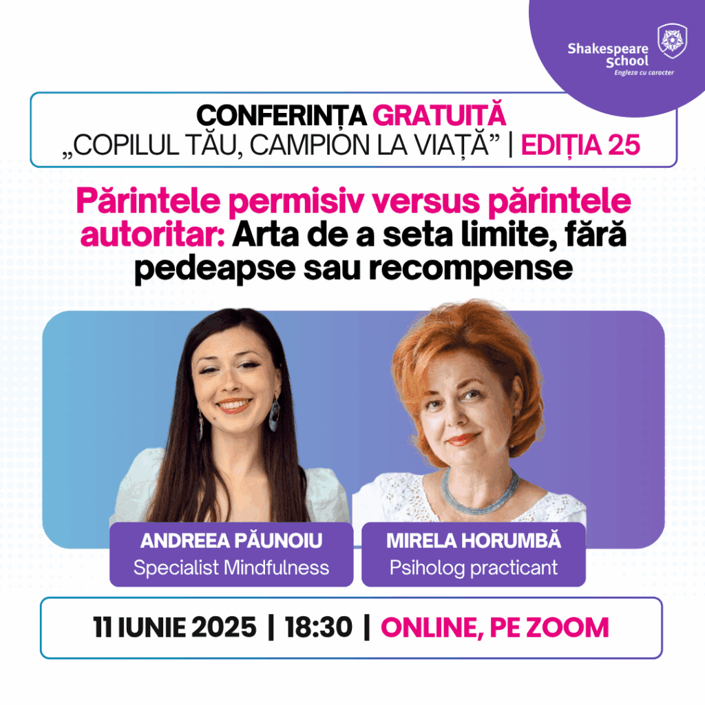 1080 x 1080 px Square Conferinta „Copilul tau campion la viata