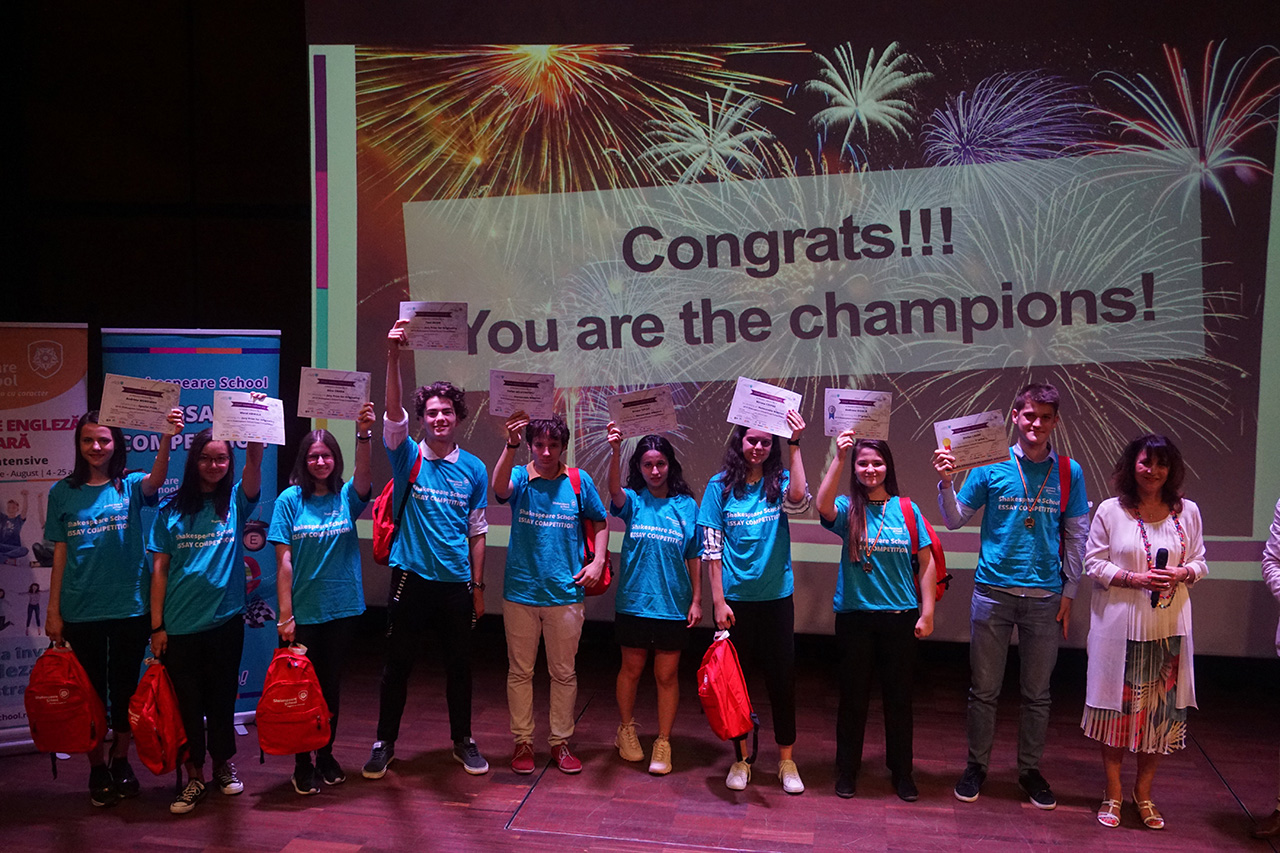 Shakespeare School Essay Competition 2019 si-a desemnat castigatorii 8 15 19 ani