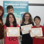 Festivitatea de Premiere Shakespeare School Essay Competiton 2012 3 gr mica