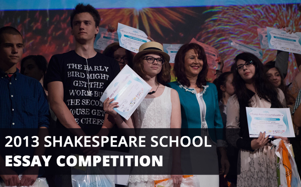 Profesori Castigatori - 2013 Shakespeare School Essay Competition 1 IMG_2914