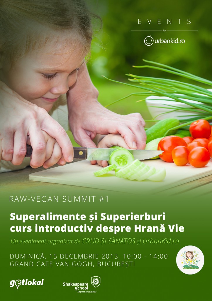 Educatie Completa: Curs introductiv de Hrană Vie cu Dr. Olivia Langa + Concurs 1 raw vegan summit#1