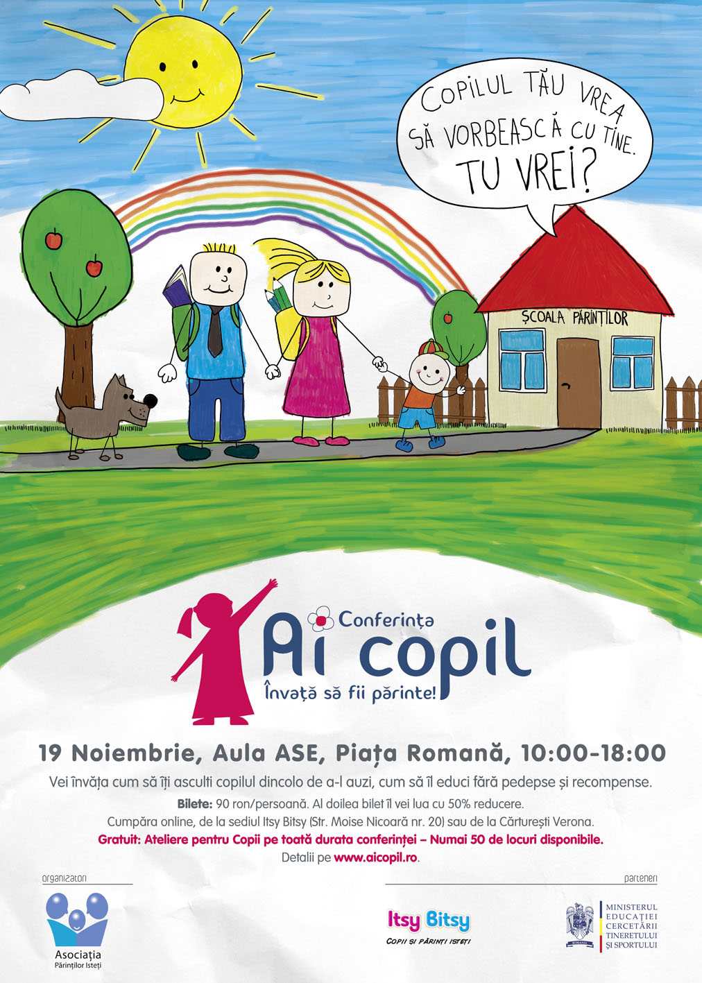 Invitatie Conferinta Ai Copil Invata Sa Fii Parinte