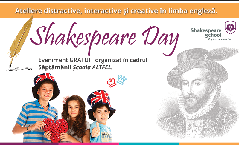 Free English workshops at Shakespeare School