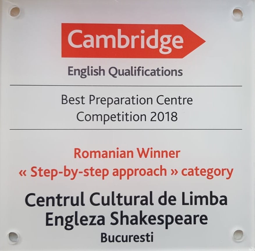 Cel mai bun Centru de Pregatire a Examenelor Cambridge, din Romania